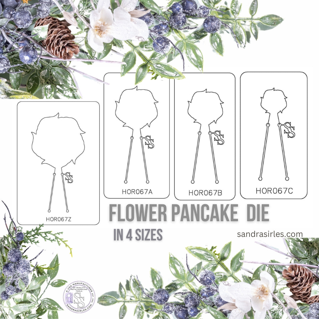 PANCAKE DIE HOR067 FLOWER 25